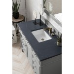 Brittany 48" Urban Gray Single Vanity w/ 3 CM Charcoal Soapstone Quartz Top