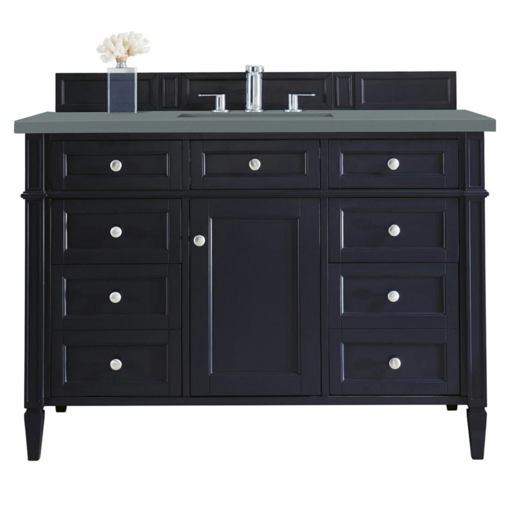 Brittany 48" Victory Blue Single Vanity w/ 3 CM Cala Blue Quartz Top