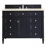 Brittany 48" Victory Blue Single Vanity w/ 3 CM Eternal Marfil Quartz Top