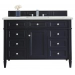 Brittany 48" Victory Blue Single Vanity w/ 3 CM Ethereal Noctis Quartz Top