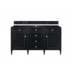 Brittany 60" Black Onyx Double Vanity