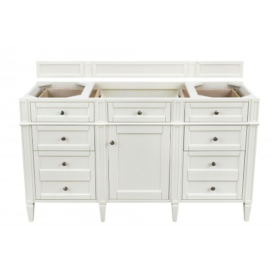 Brittany 60" Bright White Single Vanity