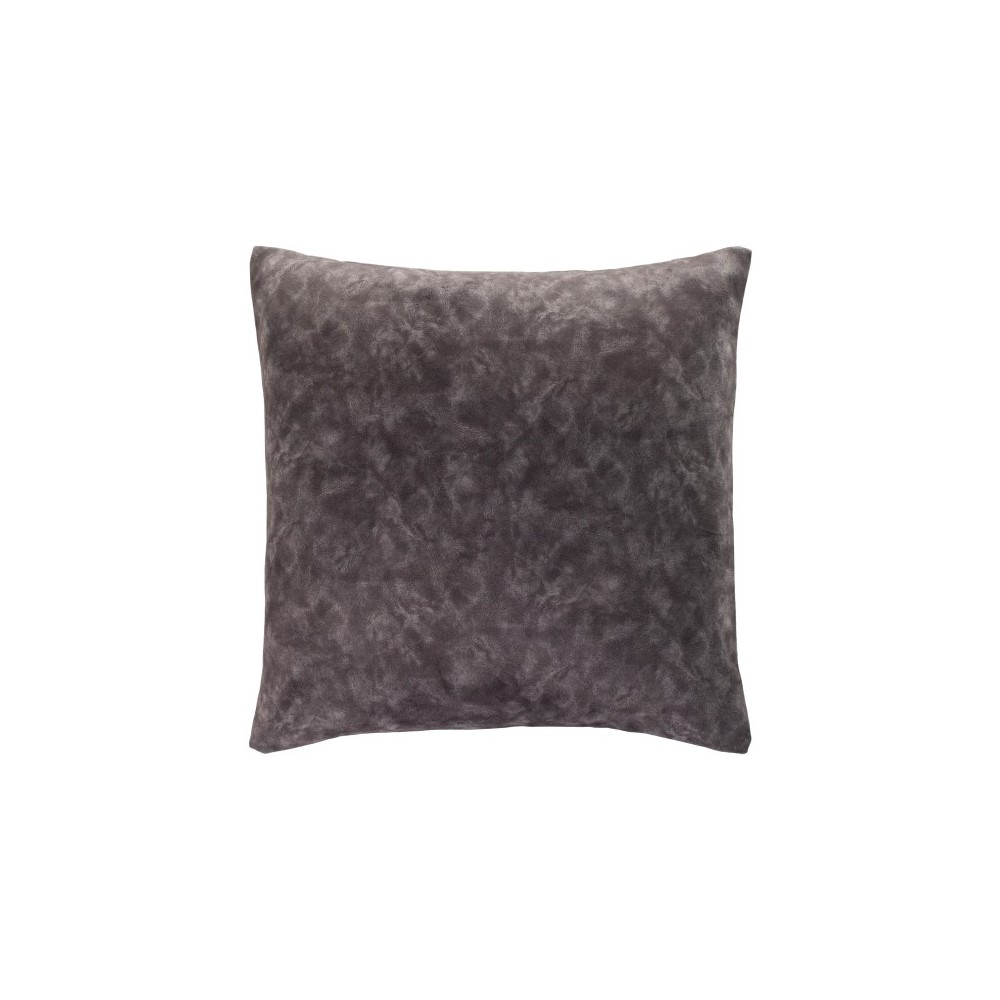Surya Collins Black Pillow Shell With Down Insert 20"H X 20"W Surya Collins Black Pillow Shell With Down Insert 20"H X 20"W