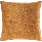 Surya Collins Pillow Shell With Down Insert 20"H X 20"W Dark Brown