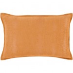 Surya Copacetic Burnt Orange Pillow Shell With Down Insert 13"H X 19"W