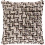 Surya Cordoba Pillow Shell With Down Insert 20"H X 20"W Seafoam