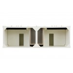 Brittany 72" Bright White Double Vanity