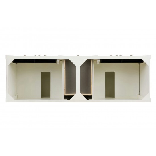 Brittany 72" Bright White Double Vanity