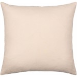 Surya Corduroy Quarters Pillow Shell With Polyester Insert 18"H X 18"W