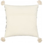 Surya Dorothy Cream Pillow Shell With Polyester Insert 14"H X 22"W