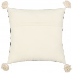 Surya Dorothy Cream Pillow Shell With Polyester Insert 20"H X 20"W