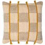 Surya Draper Pillow Shell With Down Insert 18"H X 18"W