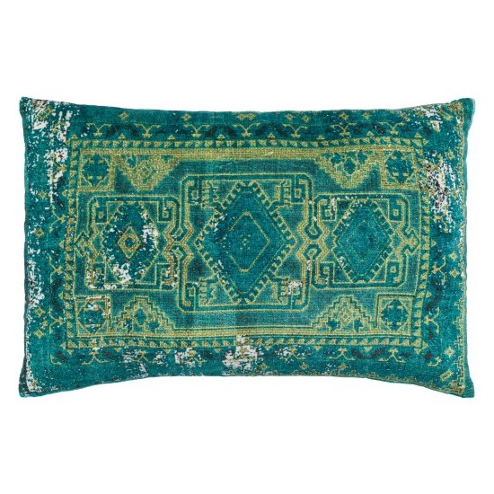 Surya Edgerton Teal Pillow Shell With Down Insert 14"H X 22"W