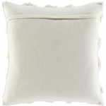 Surya Edric Ivory Pillow Shell With Polyester Insert 22"H X 22"W
