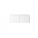 Milan 47.3" Single Vanity Cabinet, Glossy White