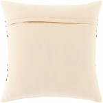 Surya Emilio Light Beige Pillow Shell With Down Insert 22"H X 22"W