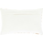 Surya Europa Cream Pillow Shell With Down Insert 14"H X 22"W