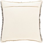 Surya Faroe Cream Pillow Shell With Down Insert 22"H X 22"W