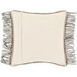 Surya Faroe Beige Pillow Shell With Down Insert 18"H X 18"W