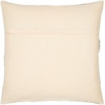 Surya Fayet Pillow Shell With Down Insert 22"H X 22"W