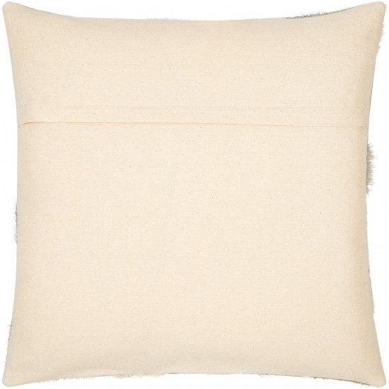 Surya Fayet Pillow Shell With Down Insert 22"H X 22"W