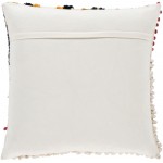 Surya Fleetwood Beige Pillow Shell With Down Insert 20"H X 20"W