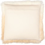 Surya Gisborne Camel Pillow Shell With Down Insert 20"H X 20"W