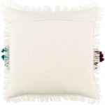 Surya Hachi Cream Pillow Shell With Down Insert 18"H X 18"W