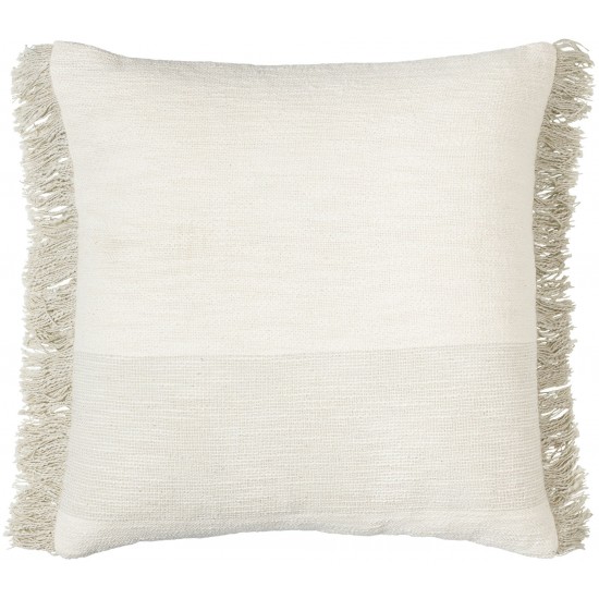 Surya Halmstad Pillow Shell With Down Insert 18"H X 18"W