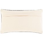 Surya Harlow Beige Pillow Shell With Down Insert 14"H X 24"W