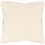 Surya Hygge Ivory Pillow Shell With Down Insert 20"H X 20"W