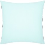 Surya Ikat Luxe Pale Blue Pillow Shell With Polyester Insert 20"H X 20"W