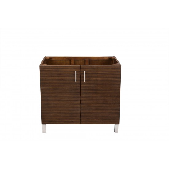 Metropolitan 36" Single Vanity, American Walnut