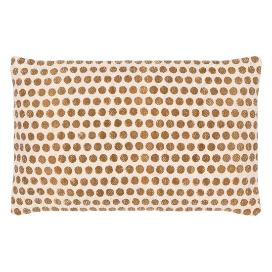 Surya Janya Pillow Shell With Down Insert 14"H X 22"W (Light Beige, Tan)