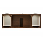 Metropolitan 60" Single Vanity, American Walnut