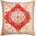 Surya Javed Light Beige Pillow Shell With Polyester Insert 18"H X 18"W