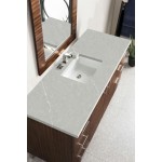 Metropolitan 60" Single Vanity American Walnut w/ 3 CM Eternal Serena Quartz Top