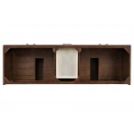 Metropolitan 72" Double Vanity, American Walnut