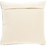 Surya Justine Pillow Shell With Polyester Insert 18"H X 18"W Beige