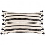 Surya Justine Beige Pillow Shell With Down Insert 14"H X 32"W