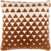 Surya Kabela Pillow Shell With Down Insert 18"H X 18"W Brown