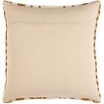 Surya Kabela Mustard Pillow Shell With Down Insert 18"H X 18"W