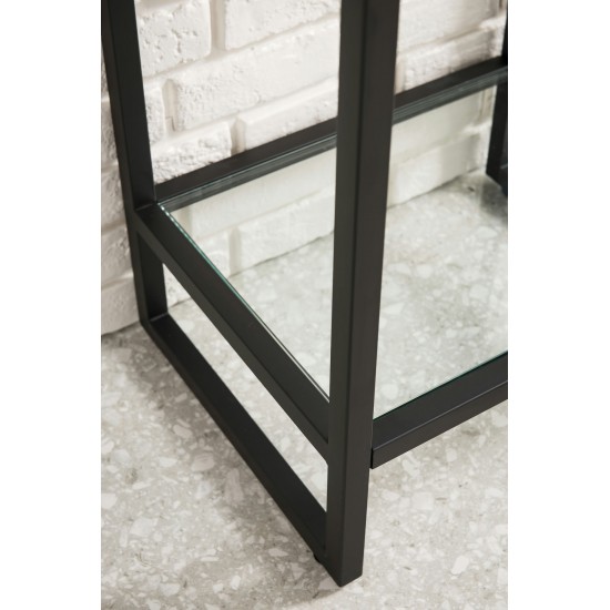 Boston 31.5" Stainless Steel Sink Console Black w/White Glossy Composite Top