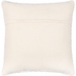 Surya Karolyn Cream Pillow Shell With Down Insert 14"H X 22"W