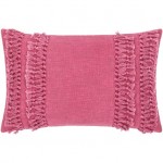 Surya Katie Mauve Pillow Shell With Polyester Insert 14"H X 22"W