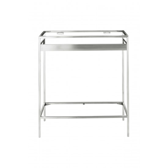 Como 27.6" Sink Console, Brushed Nickel