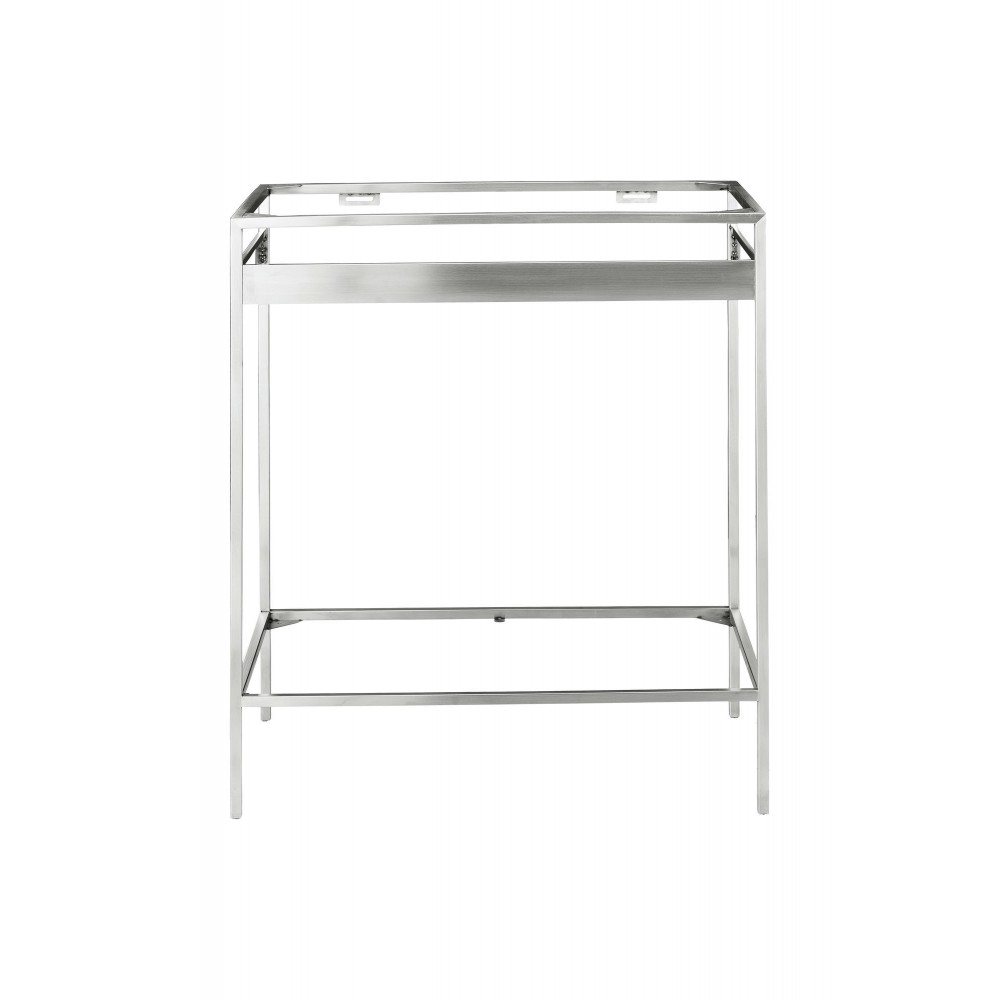 Como 27.6" Sink Console, Brushed Nickel Como 27.6" Sink Console, Brushed Nickel