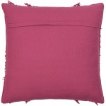 Surya Katie Mauve Pillow Shell With Down Insert 18"H X 18"W