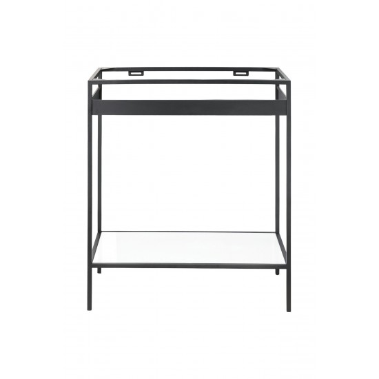 Como 27.6" Sink Console, Matte black