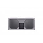 Alicante' 39.5" Single Vanity Cabinet, Grey Smoke